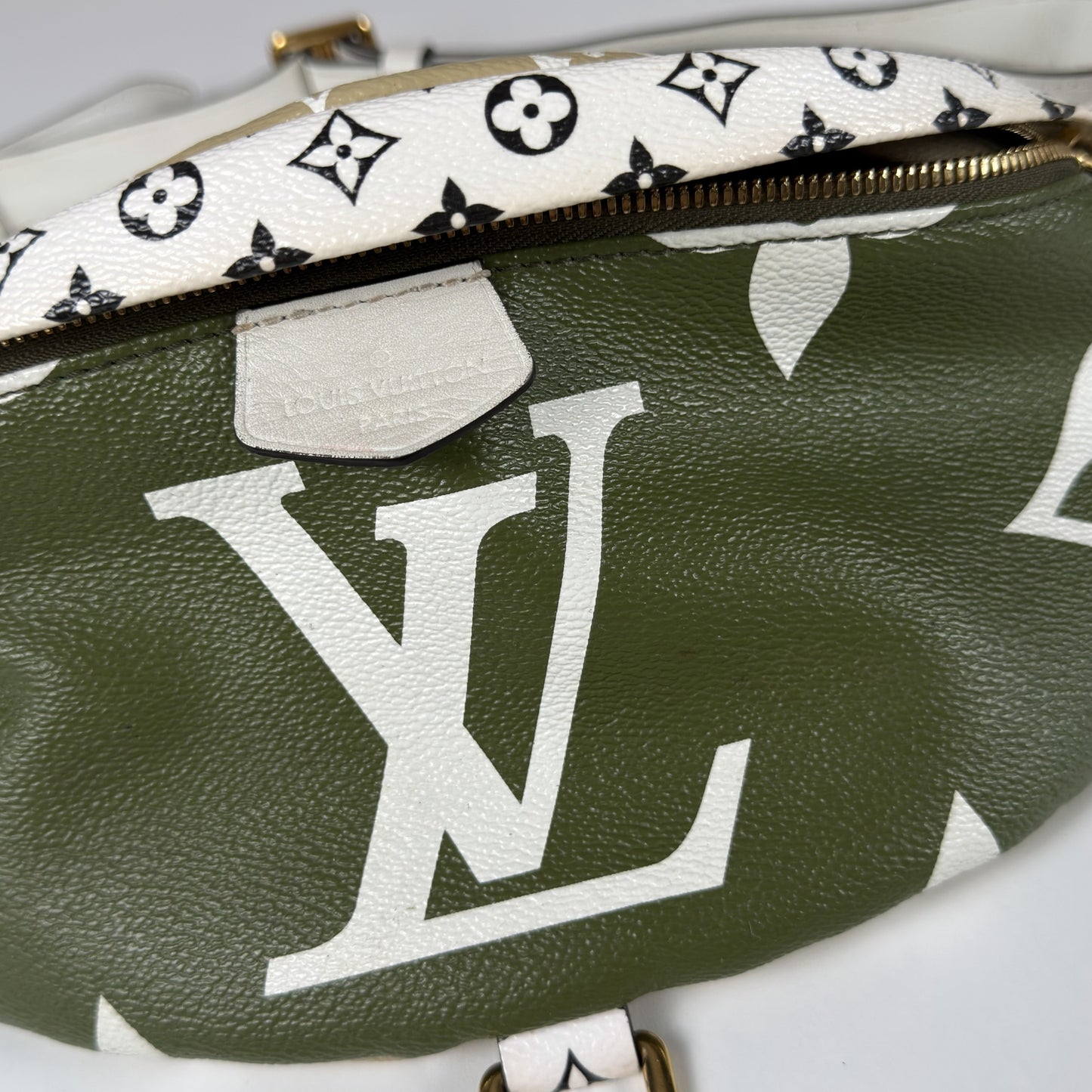 Louis Vuitton Bumbag Monogram Giant Khaki Green