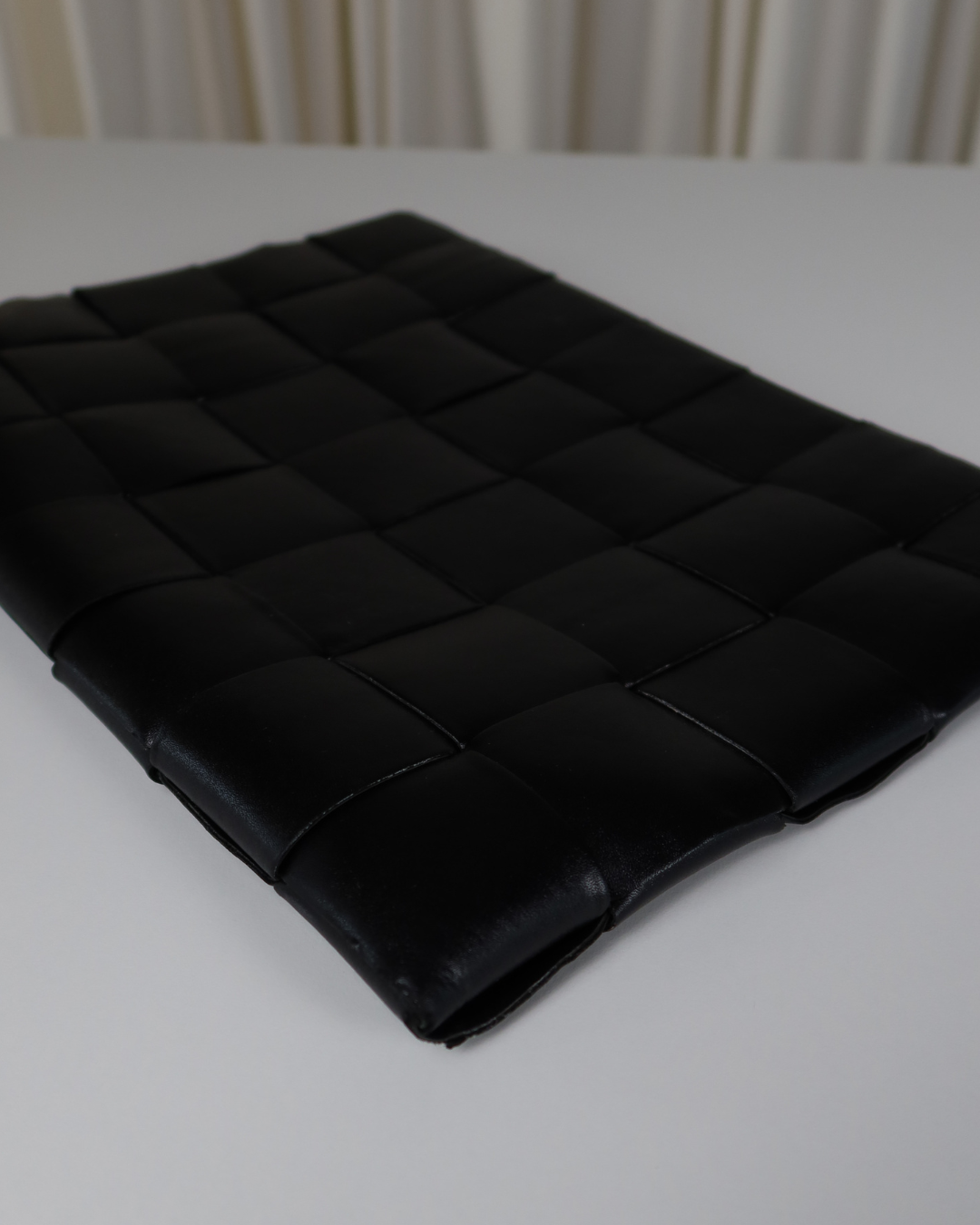 Bottega Veneta Maxi Intrecciato Leather Pouch