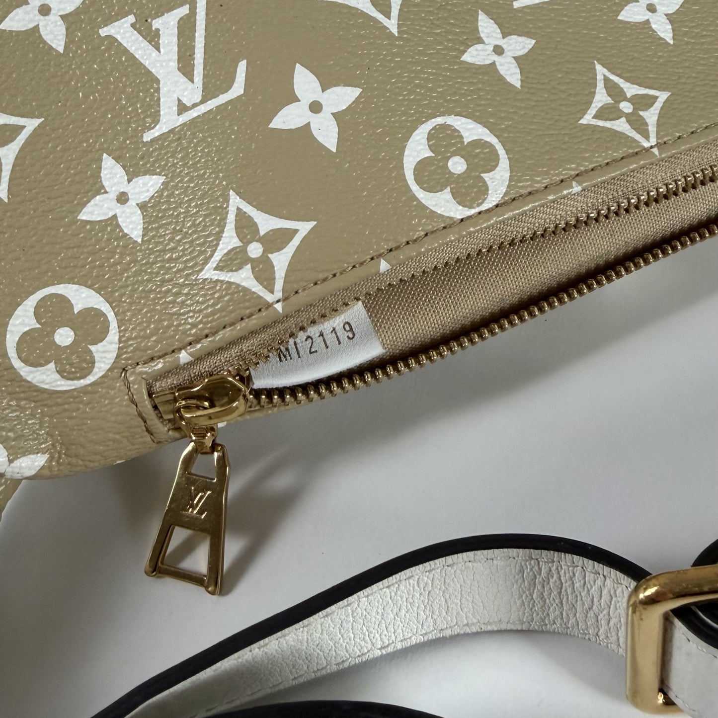 Louis Vuitton Bumbag Monogram Giant Khaki Green