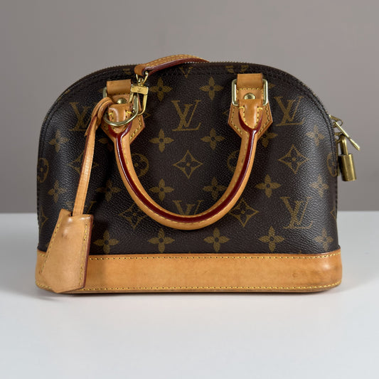 Louis Vuitton Alma BB Monogram Canvas