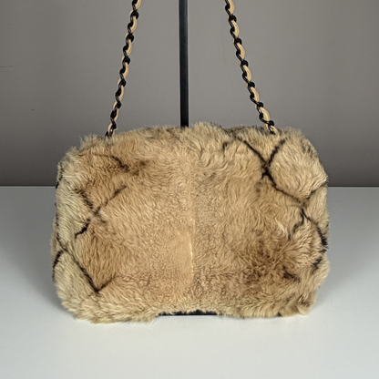 Chanel Fur Shoulder Bag – Chain Strap