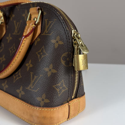Louis Vuitton Alma BB Monogram Canvas