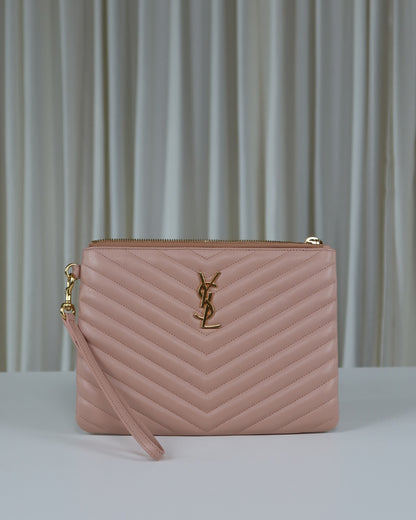 Saint Laurent Cassandre Matelassé Pouch