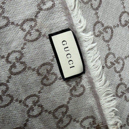 Gucci GG Monogram Shawl Beige