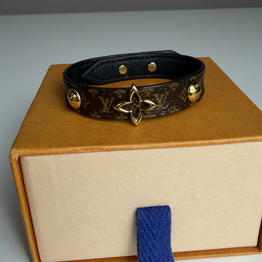 Louis Vuitton Monogram Bracelet – Size 17
