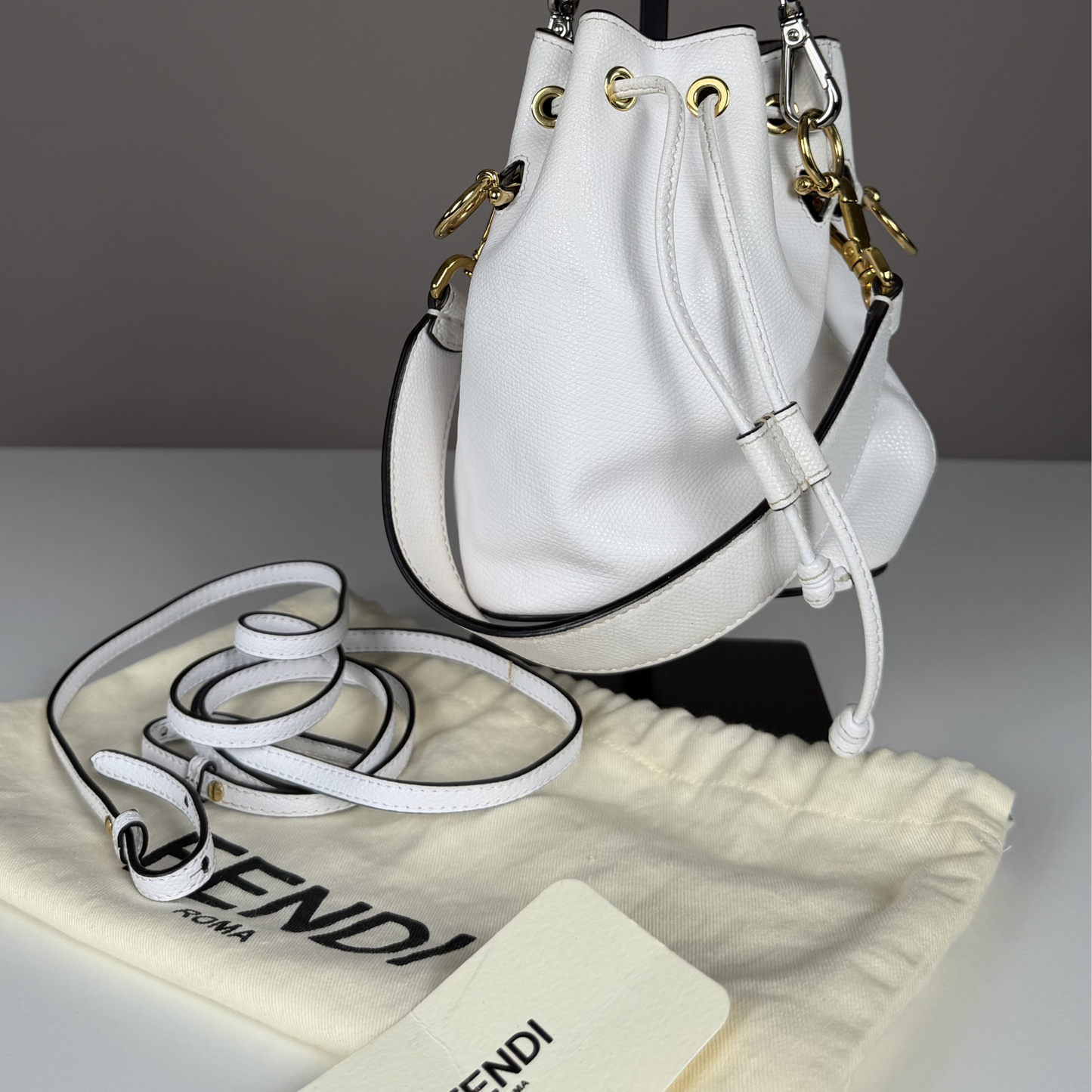 Fendi Mon Tresor Mini Bucket Bag
