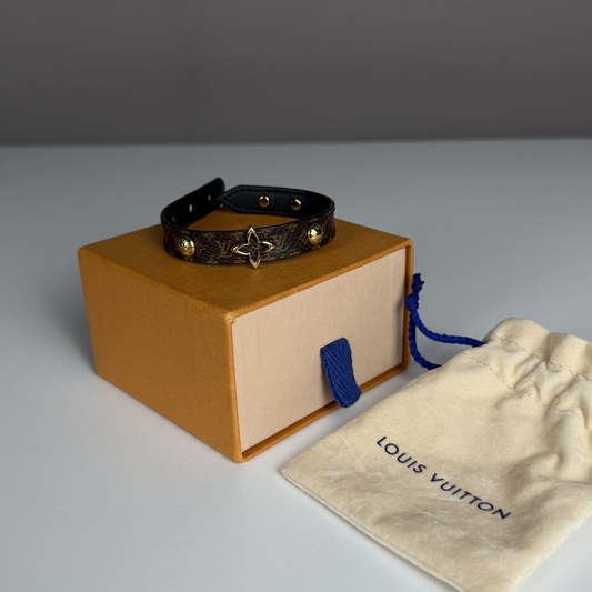 Louis Vuitton Monogram Bracelet – Size 17