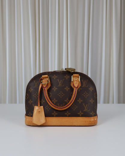 Louis Vuitton Alma BB Monogram Canvas