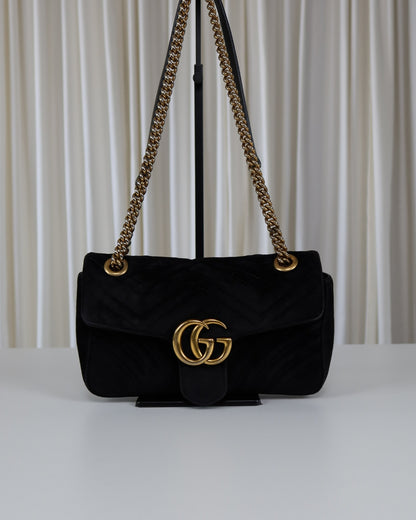 Gucci GG Marmont Velvet Medium