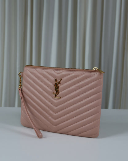 Saint Laurent Cassandre Matelassé Pouch
