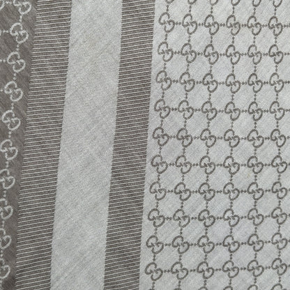Gucci GG Monogram Shawl Beige