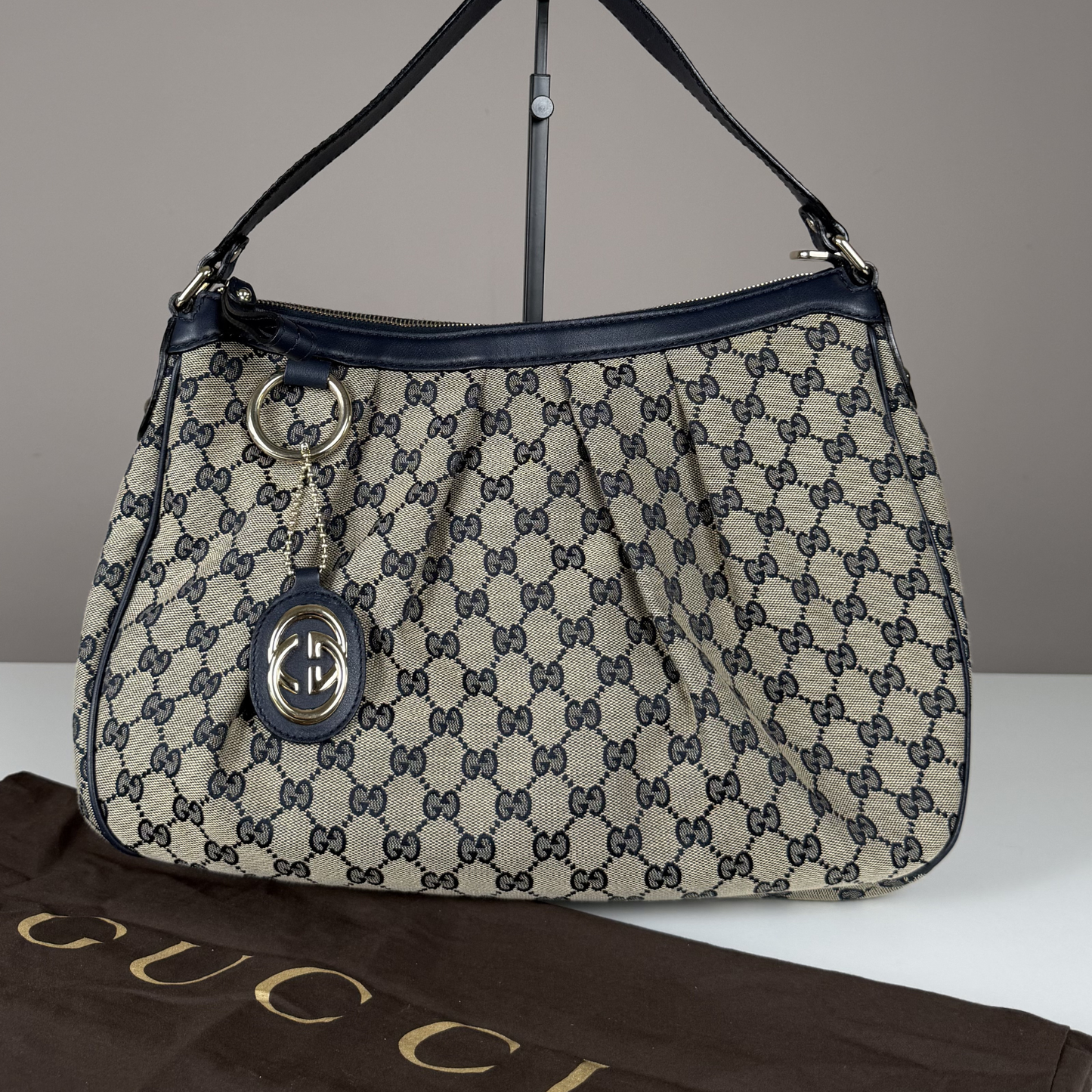 Gucci Sukey Tote Bag GG Canvas