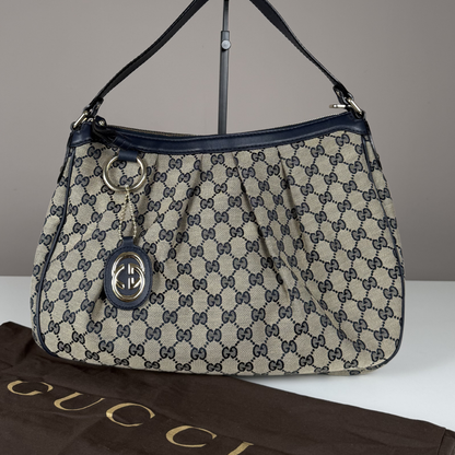 Gucci Sukey Tote Bag GG Canvas