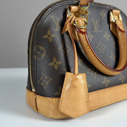 Louis Vuitton Alma BB Monogram Canvas
