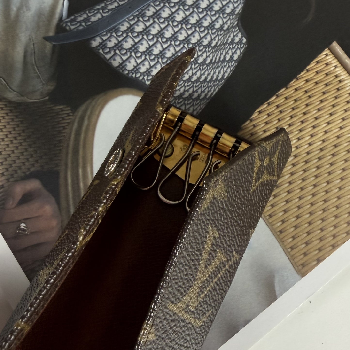 Louis Vuitton 4 Key Holder Monogram Canvas