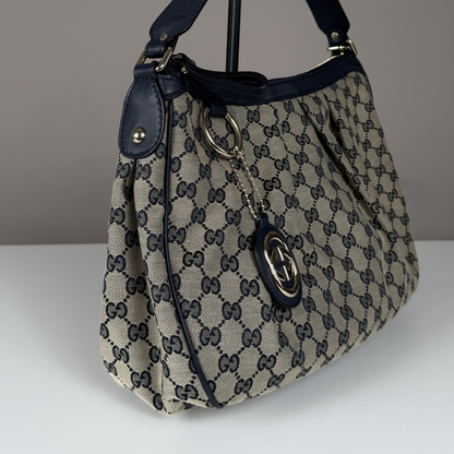 Gucci Sukey Tote Bag GG Canvas