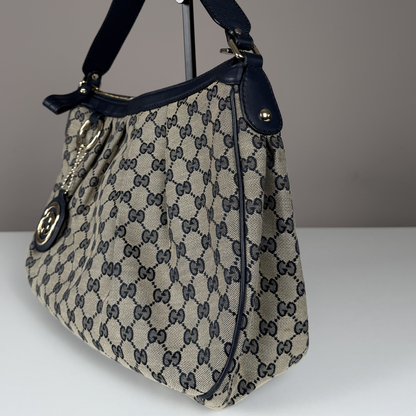 Gucci Sukey Tote Bag GG Canvas