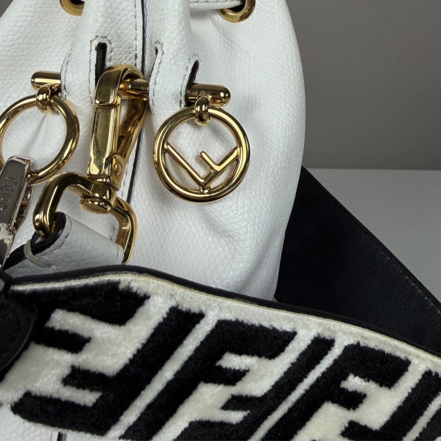 Fendi Mon Tresor Mini Bucket Bag