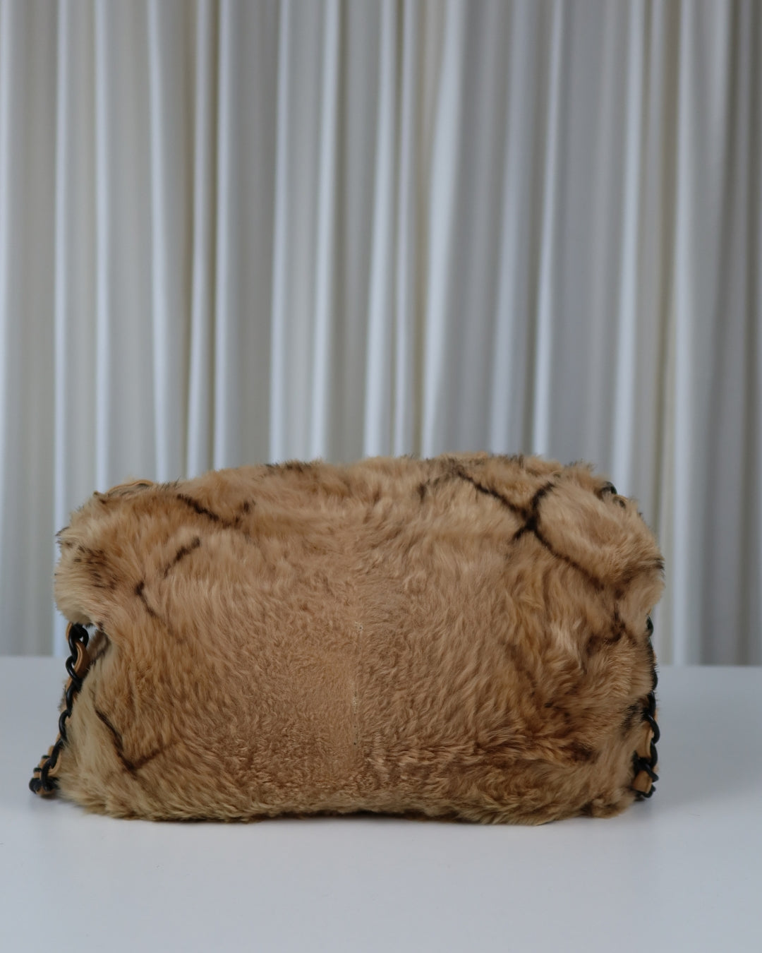 Chanel Fur Shoulder Bag – Chain Strap