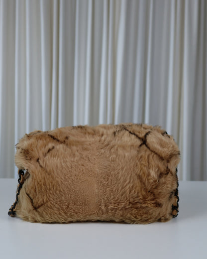 Chanel Fur Shoulder Bag – Chain Strap