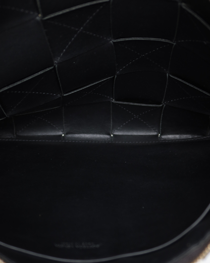 Bottega Veneta Maxi Intrecciato Leather Pouch