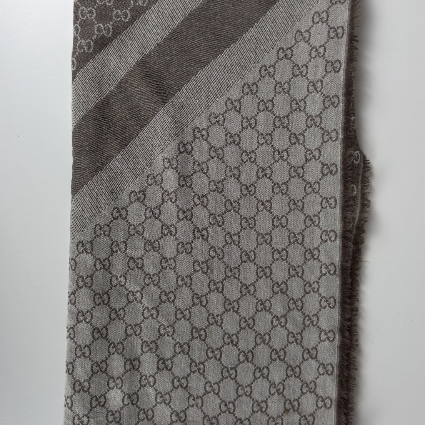 Gucci GG Monogram Shawl Beige
