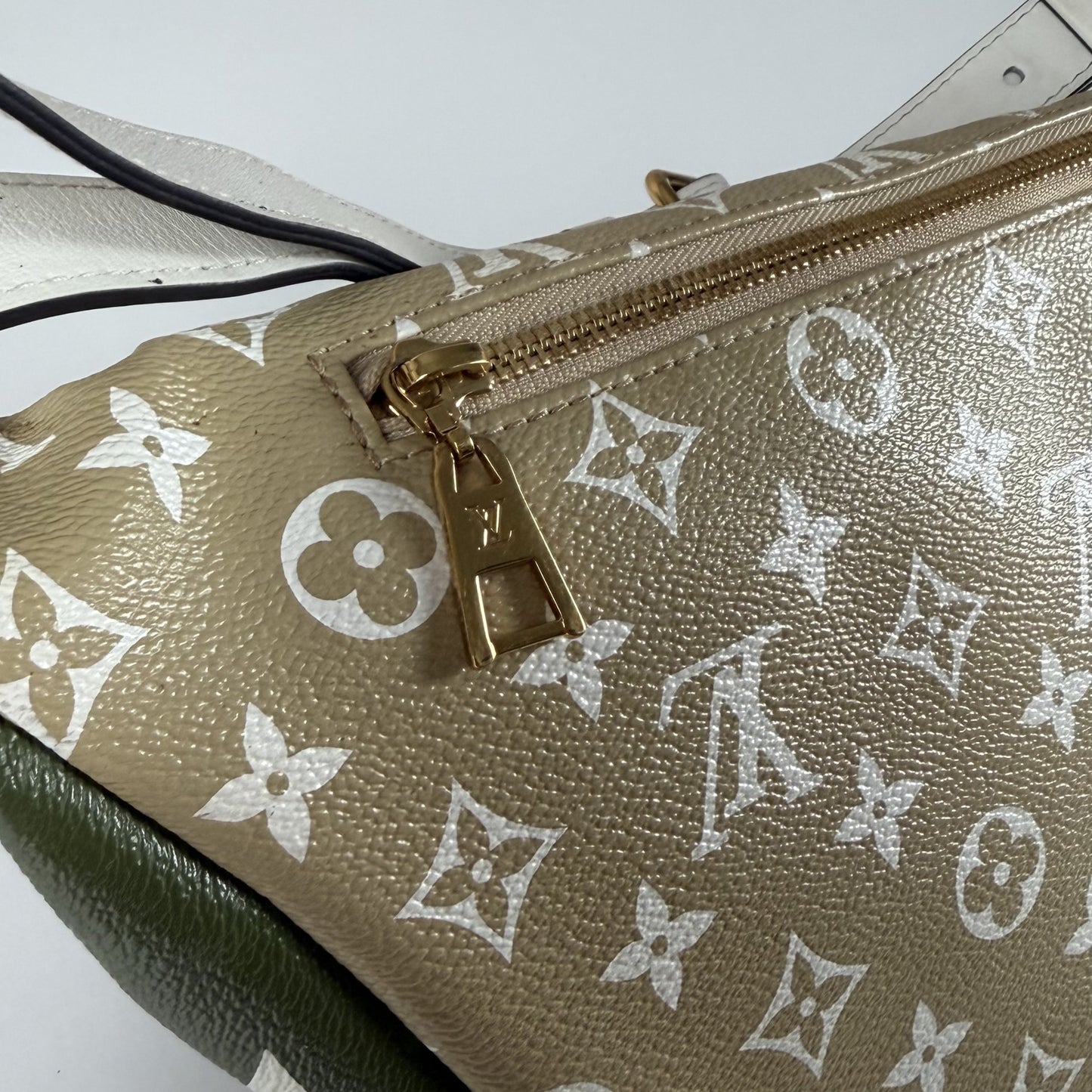 Louis Vuitton Bumbag Monogram Giant Khaki Green